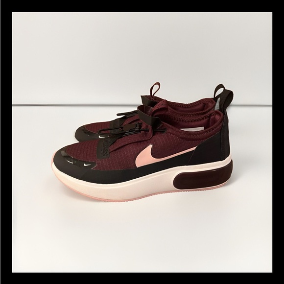Nike Air Max Dia Winter Night Maroon/Coral 2022 BQ9665-604 SIZE 7.5 Like New - Picture 5 of 10